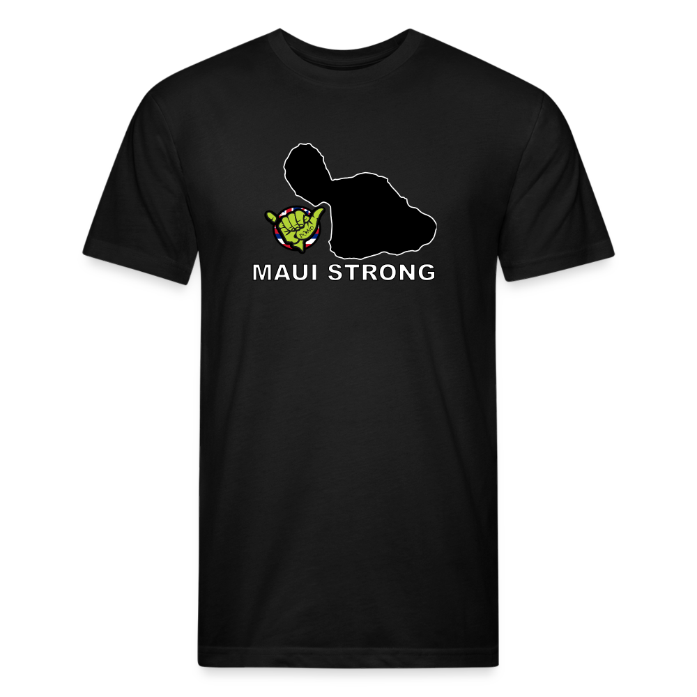 Maui Strong by Pono Hawaiian Grill Men's Tshirt - black