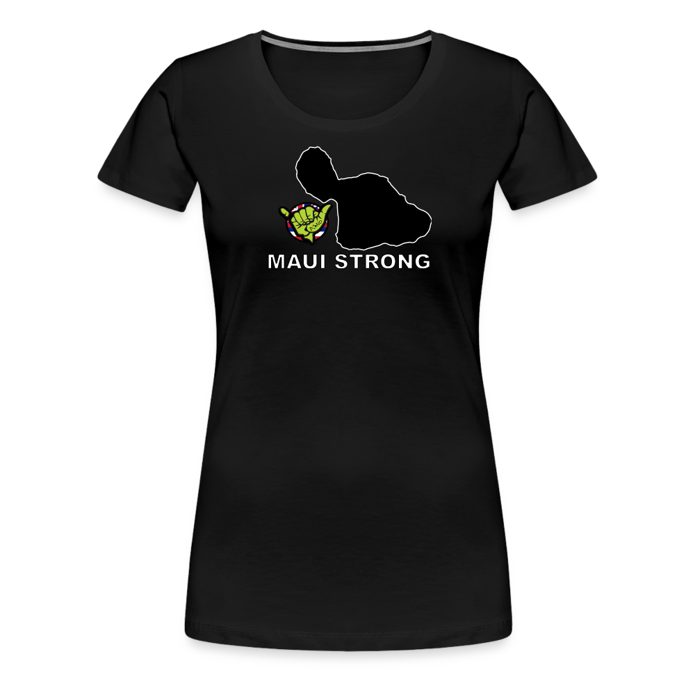Maui Strong by Pono Hawaiian Grill Women’s T-Shirt - black