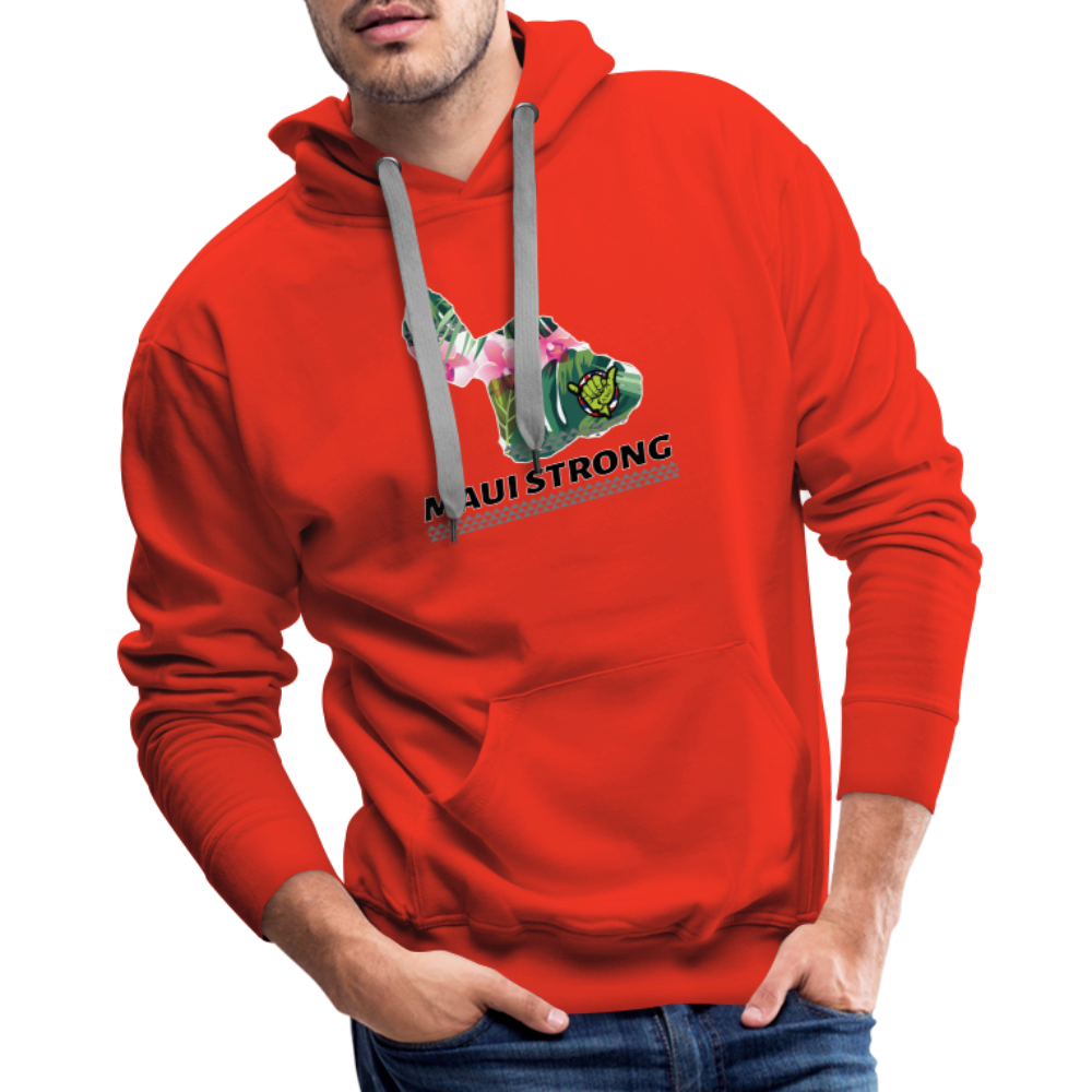Maui Nui Strong Hoodie - red