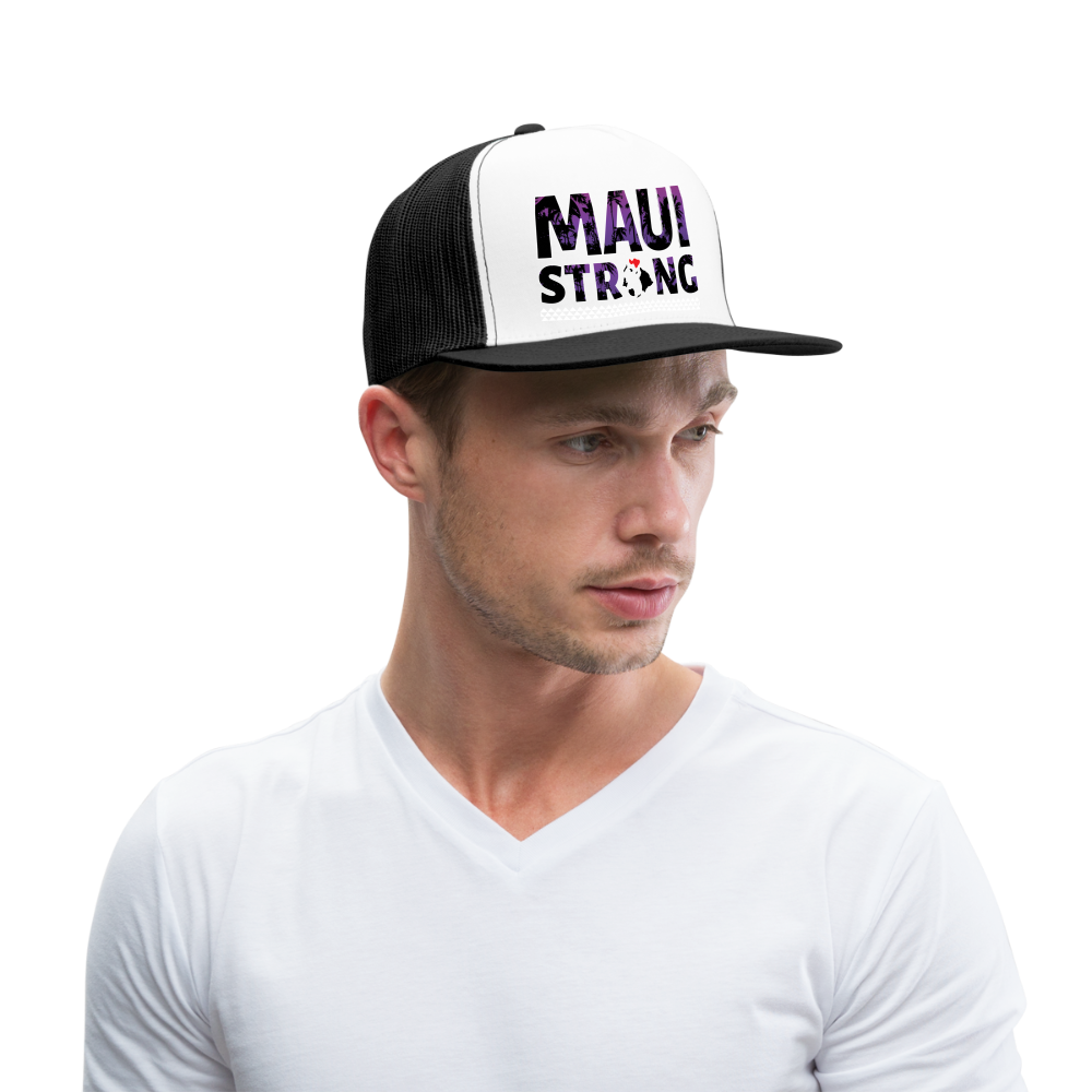 Maui Strong Hat - white/black