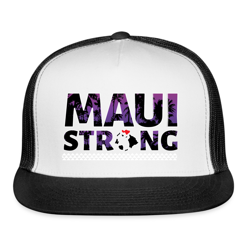Maui Strong Hat - white/black