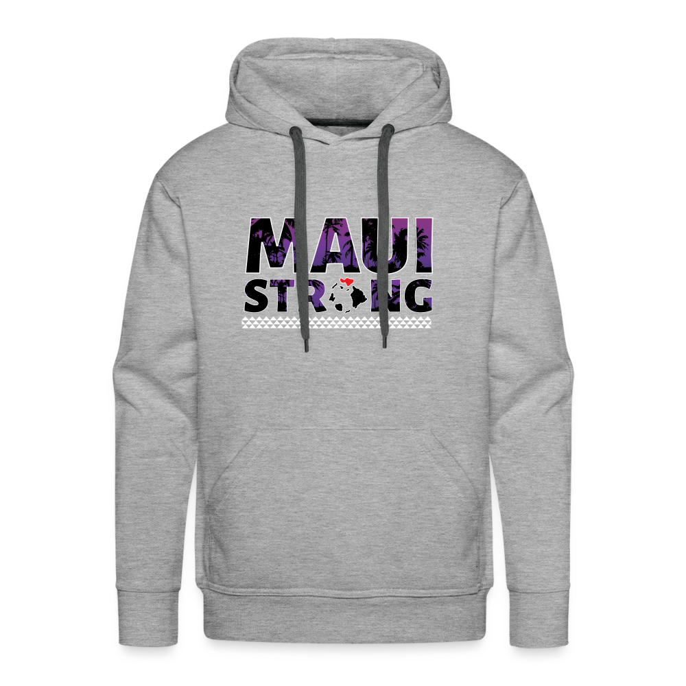 BT Maui Strong Hoodie - heather grey