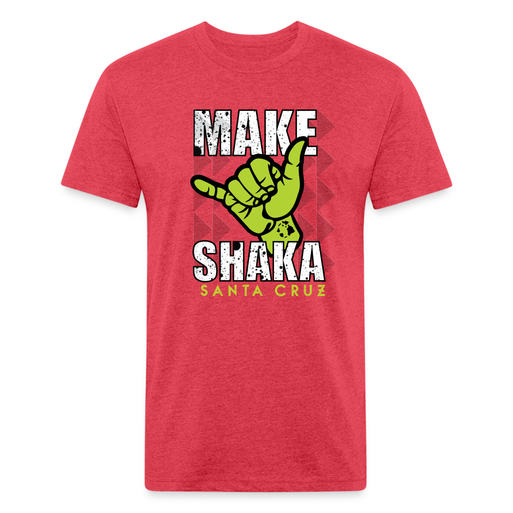 Make Shaka SC Tee - heather red