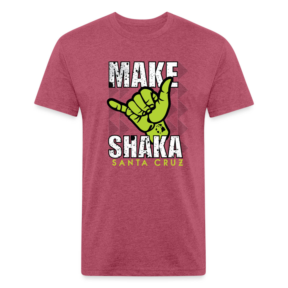 Make Shaka SC Spotted - heather burgundy