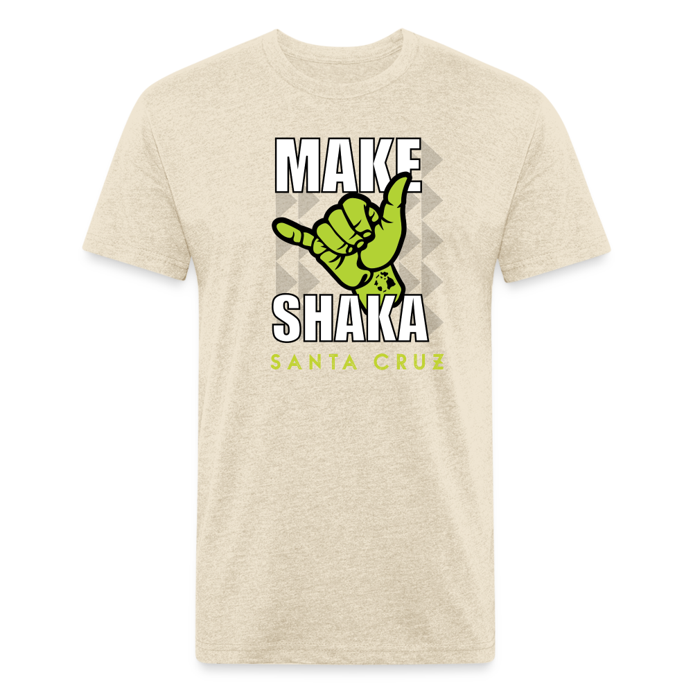 Make Shaka Men's Tee - heather cream