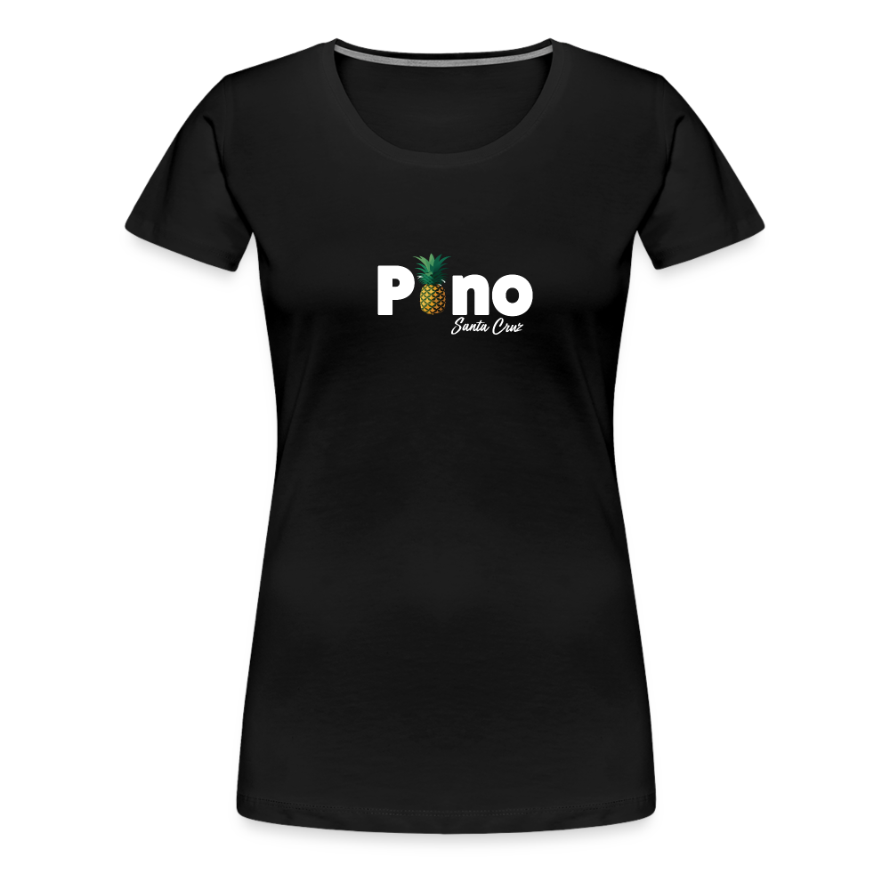 Pono Pineapple - Women’s Premium T-Shirt - black