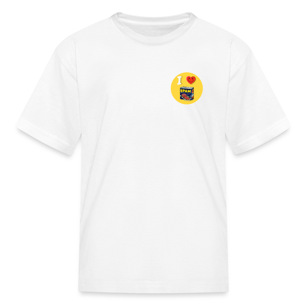 Kids' I ❤️ SPAM T-Shirt - white