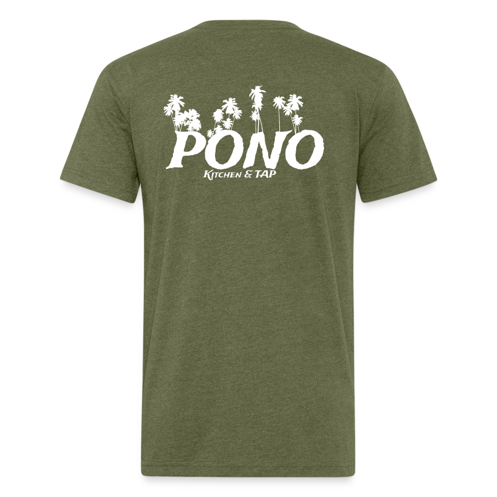 La Playa Pono T-Shirt - heather military green