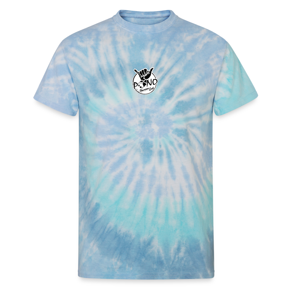 Ocean Mist Tie Dye T-Shirt | Pono Hawaiian Grill Ocean Mist Tie Dye T-Shirt | Pono Hawaiian Grill