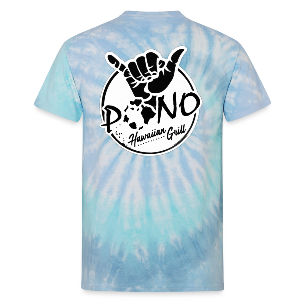 Ocean Mist Tie Dye T-Shirt | Pono Hawaiian Grill Ocean Mist Tie Dye T-Shirt | Pono Hawaiian Grill