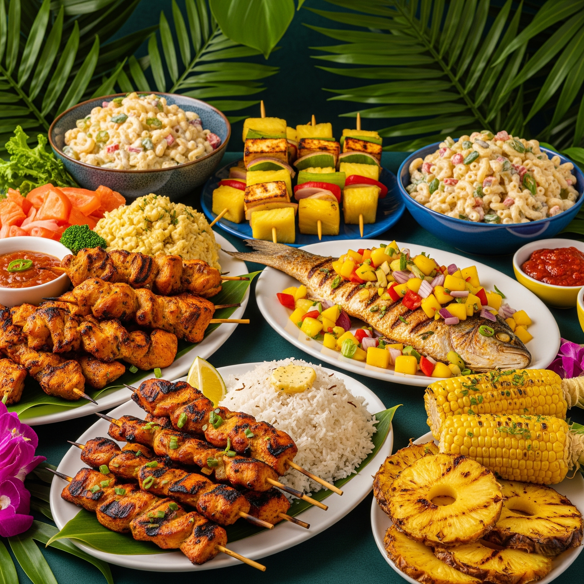 Hosting a Hawaiian Grill Party: Menu Ideas and Must-Have Sides