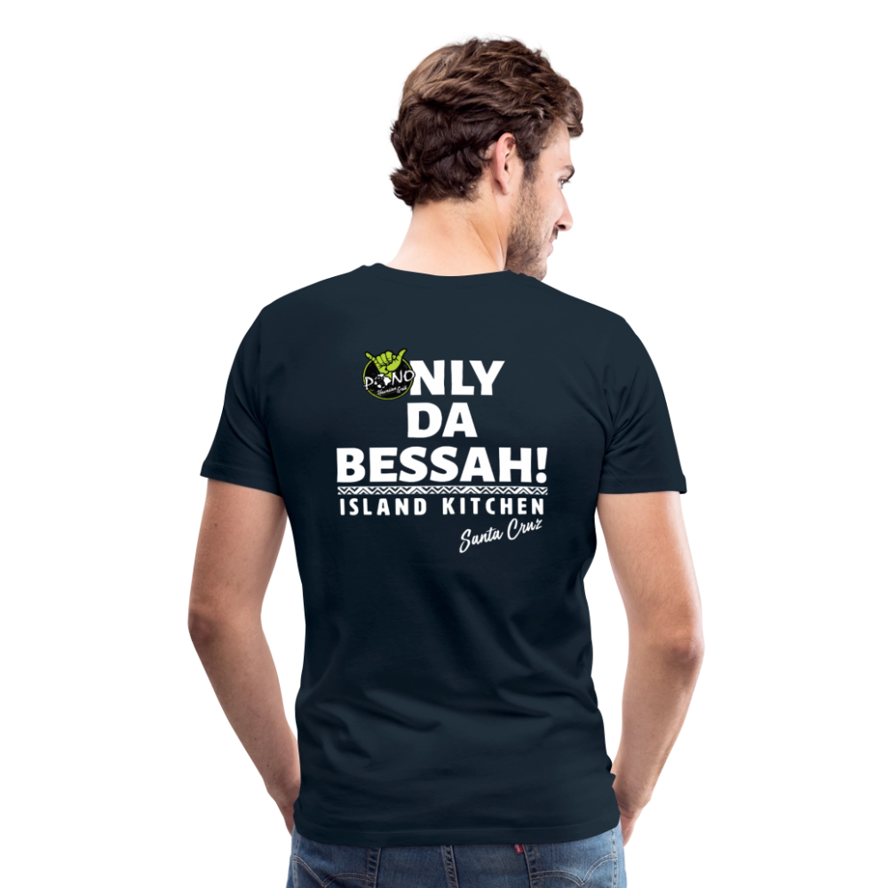YESSAH TEE - deep navy