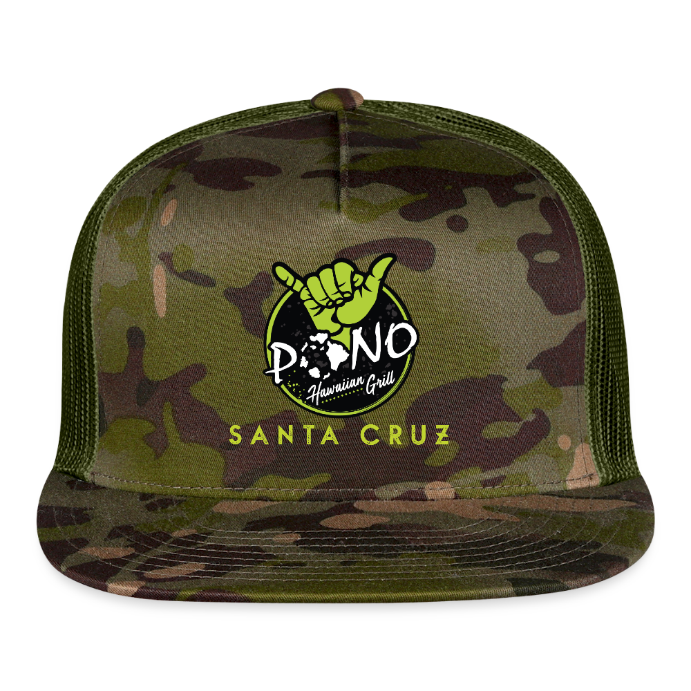 Pono Hawaiian Grill Shop Hat - MultiCam\green