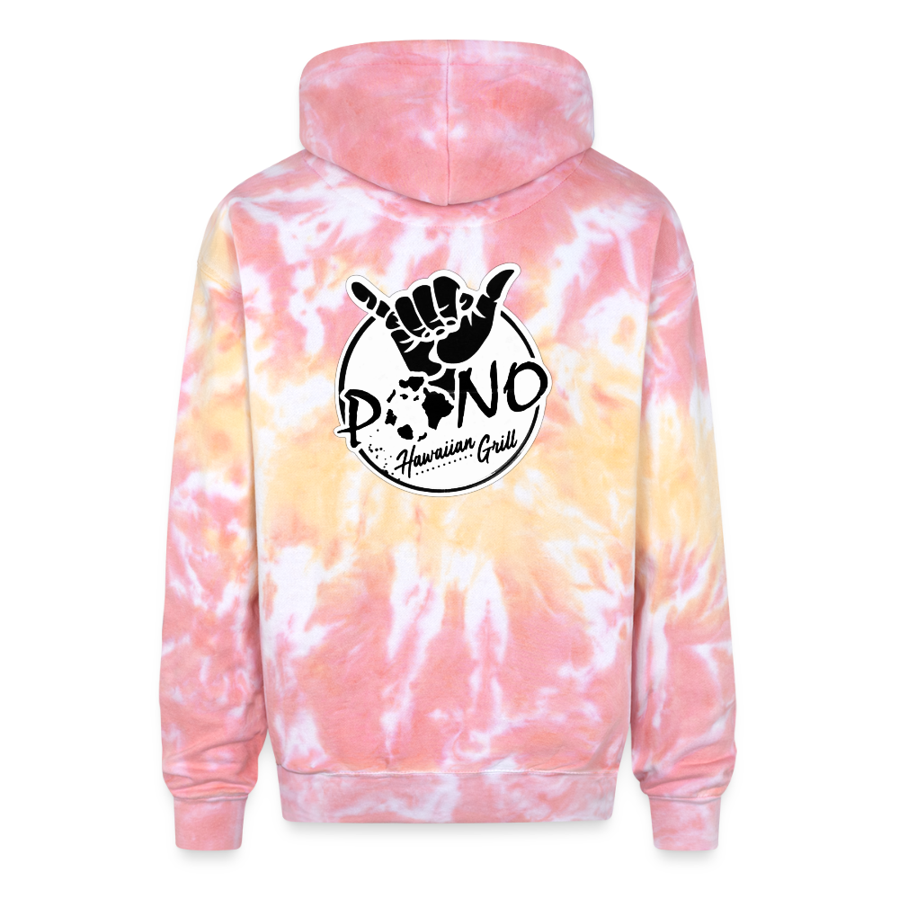 YESSAH TIED EYE HOODIE - funnel cake