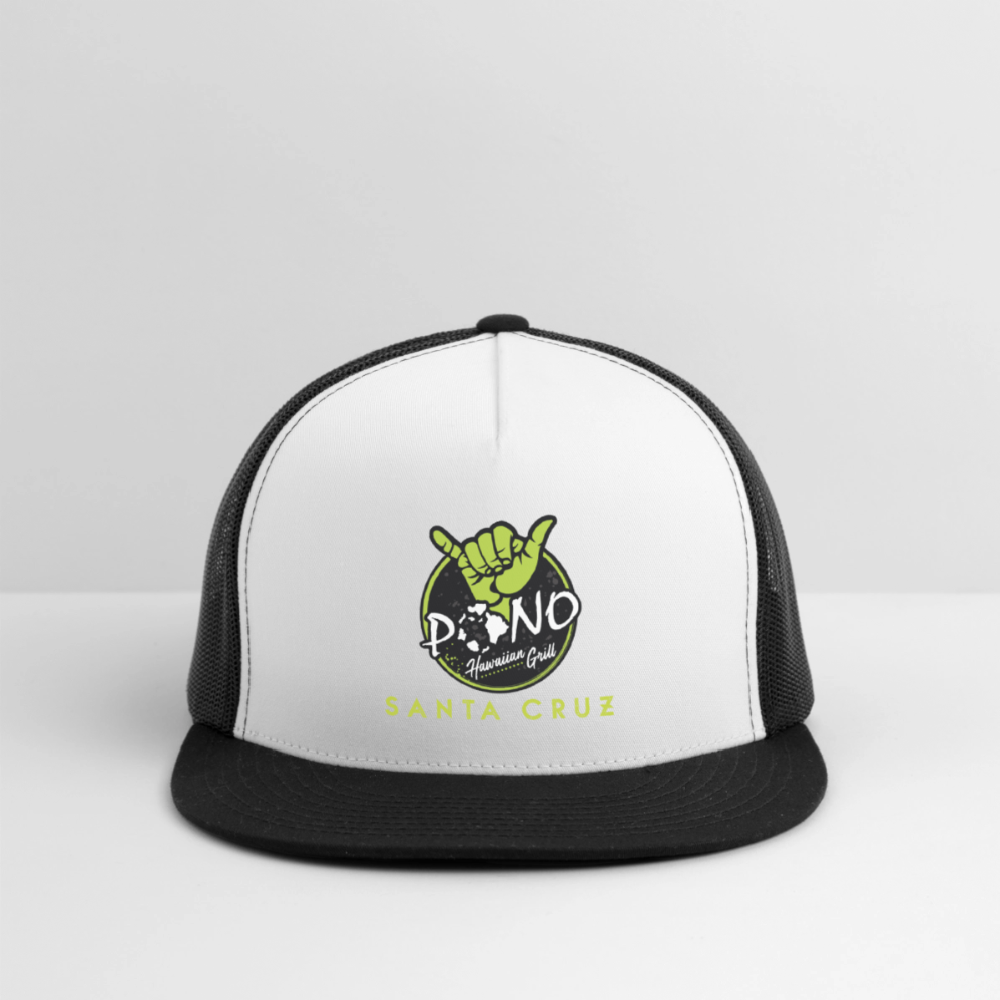 Pono Hawaiian Grill Shop Hat - white/black