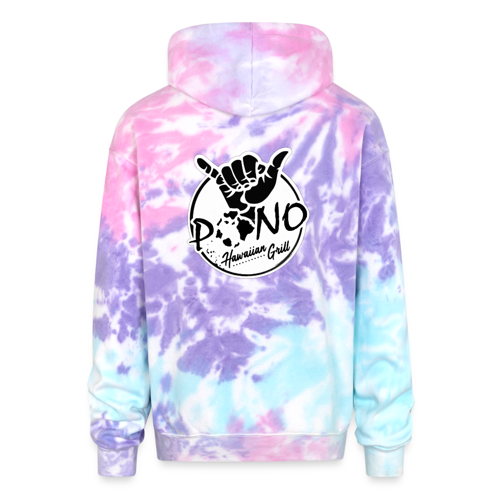 YESSAH TIED EYE HOODIE - cotton candy