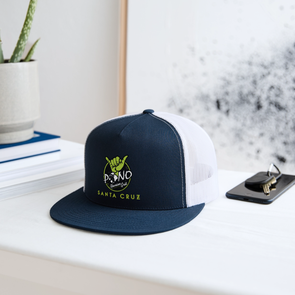 Pono Hawaiian Grill Shop Hat - navy/white
