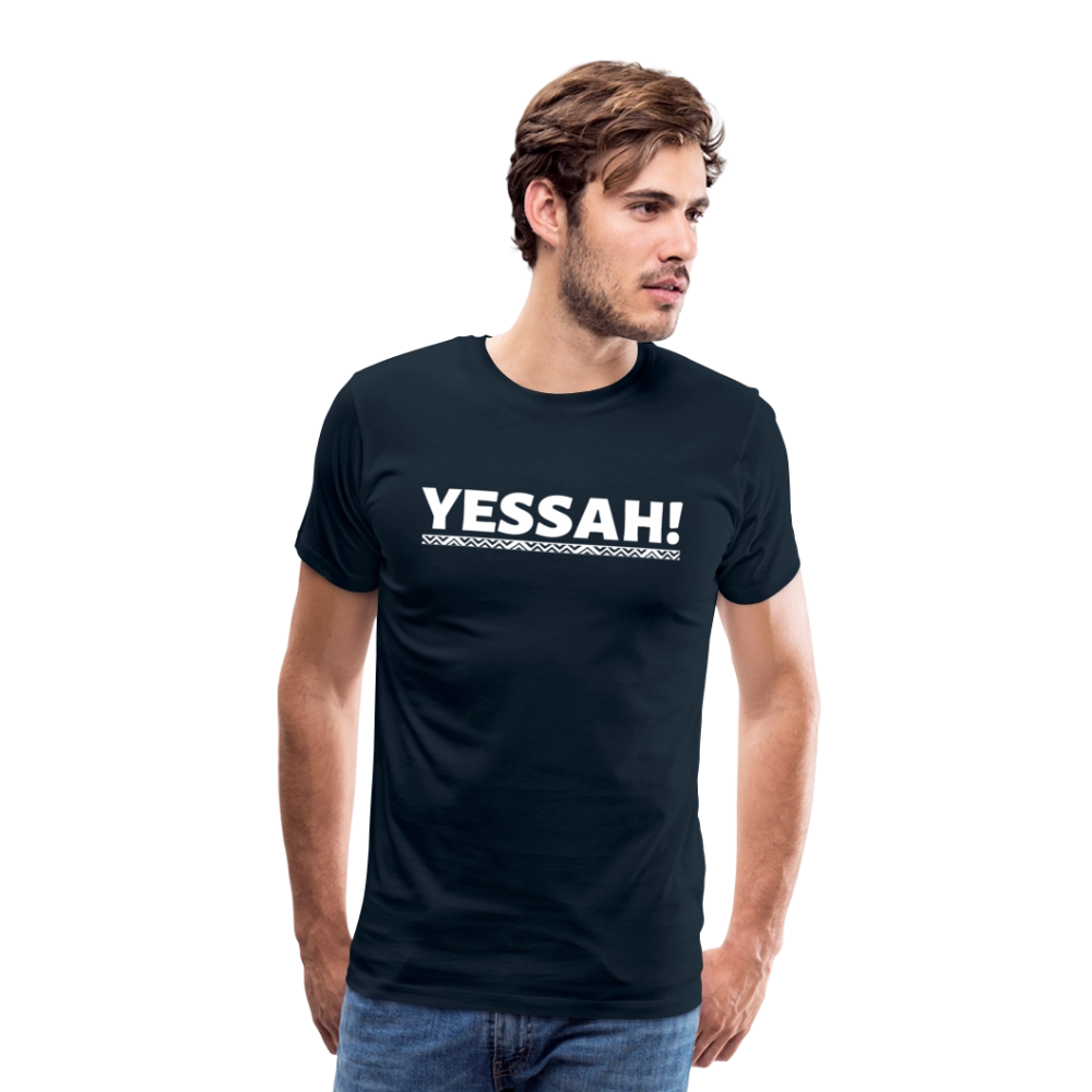 YESSAH TEE - deep navy
