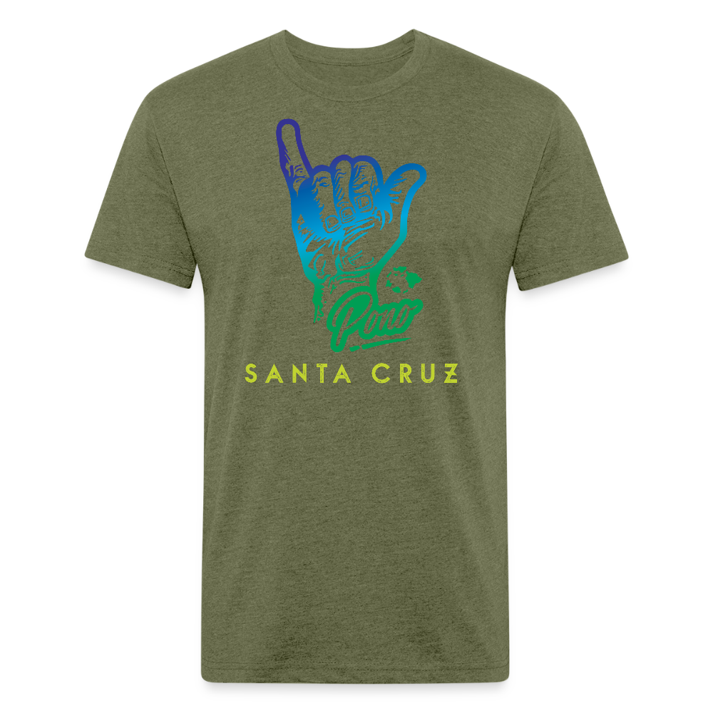 BT's Own - Pono Shaka SC Tee - heather military green
