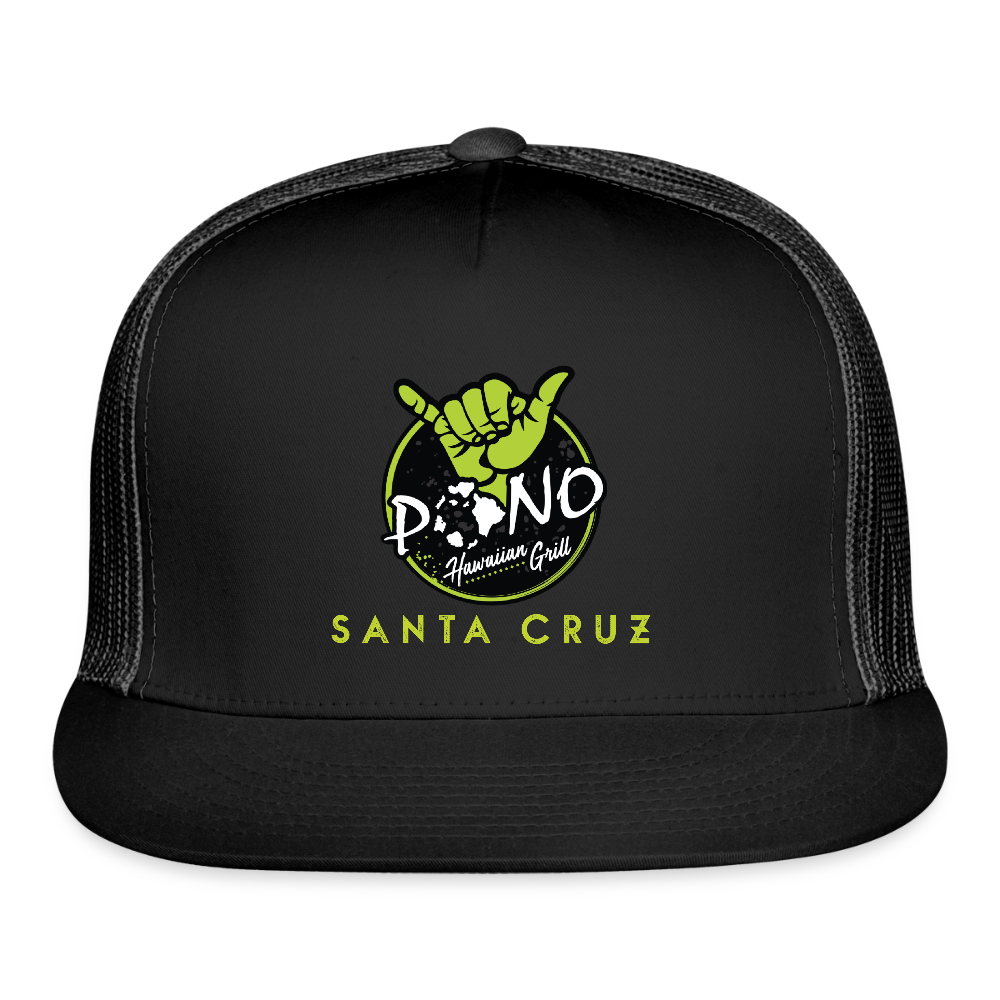 Pono Hawaiian Grill Shop Hat - black/black