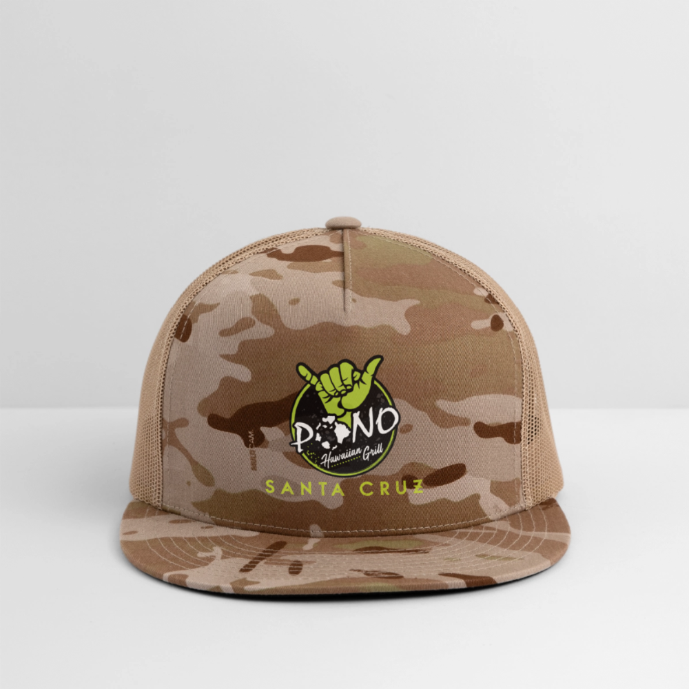 Pono Hawaiian Grill Shop Hat - MultiCam\tan