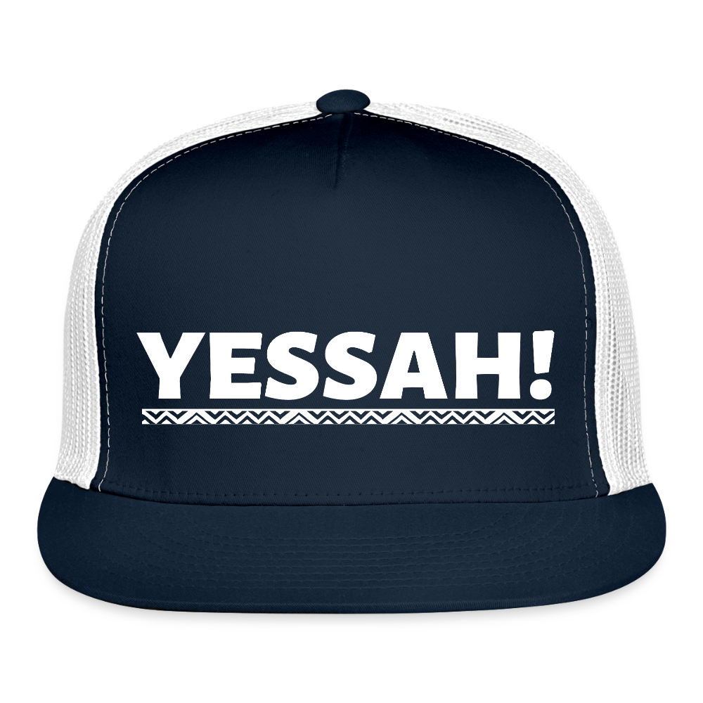 PONO - YESSAH HAT - navy/white