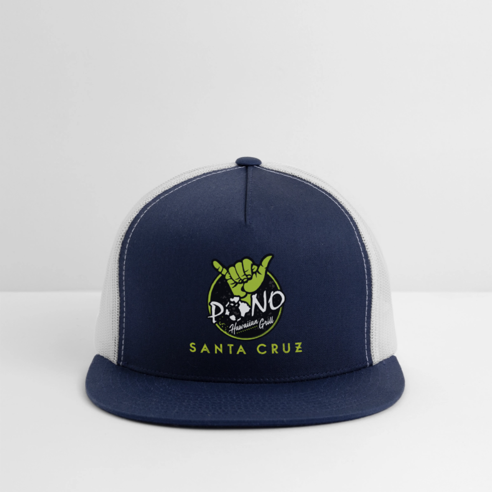 Pono Hawaiian Grill Shop Hat - navy/white