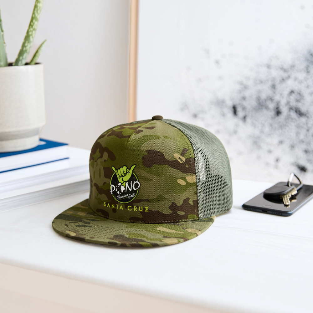 Pono Hawaiian Grill Shop Hat - MultiCam\green