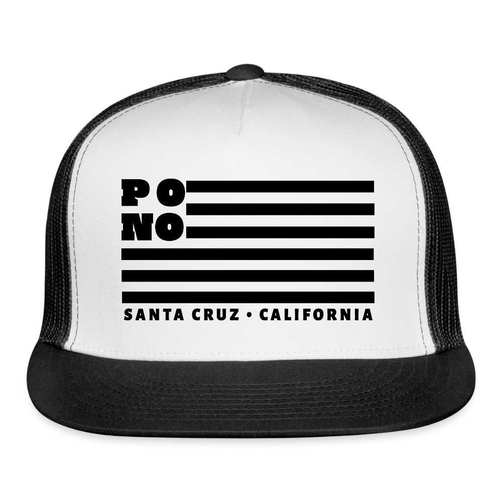 PONO USA - white/black