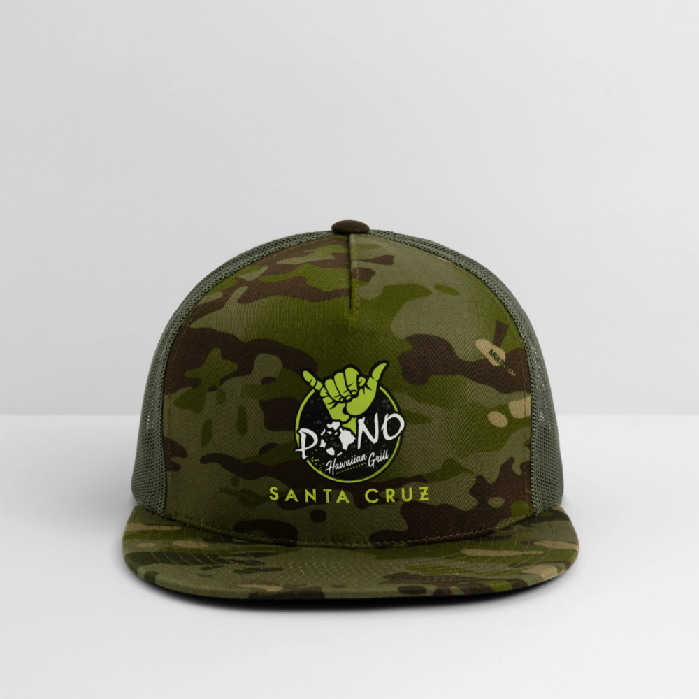 Pono Hawaiian Grill Shop Hat - MultiCam\green