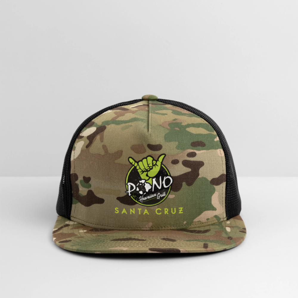 Pono Hawaiian Grill Shop Hat - MultiCam\black