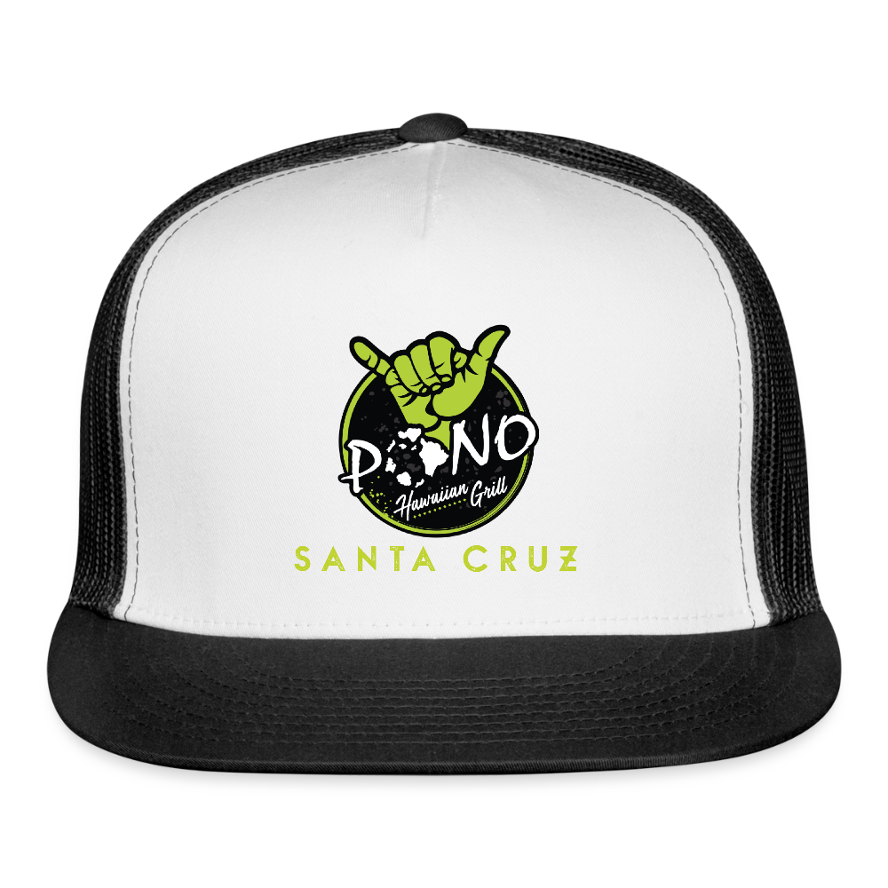 Pono Hawaiian Grill Shop Hat - white/black