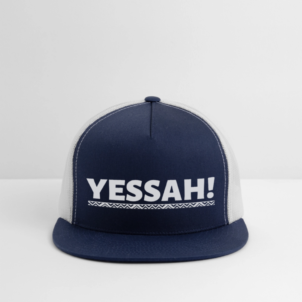 PONO - YESSAH HAT - navy/white
