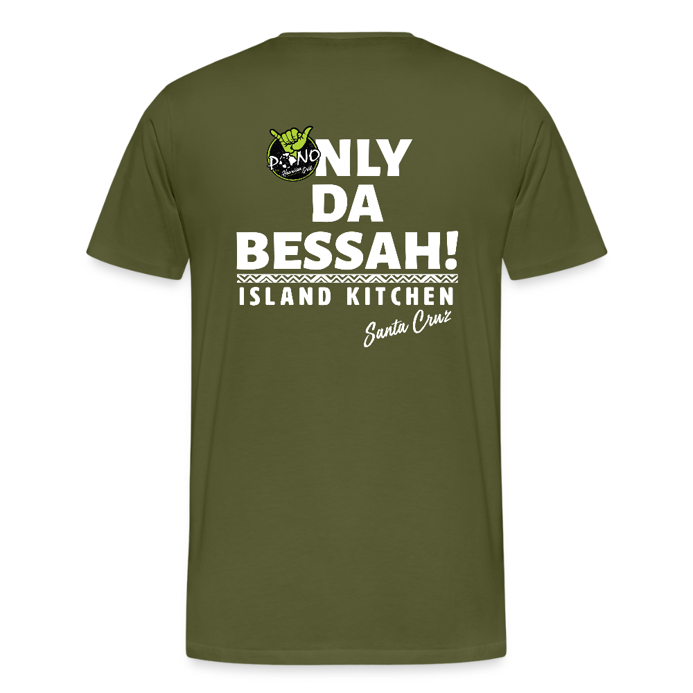 YESSAH TEE - olive green