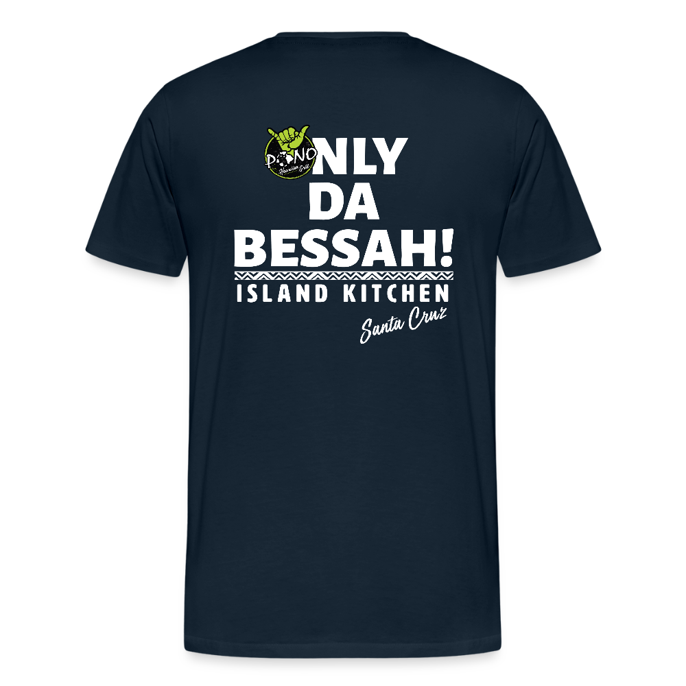 YESSAH TEE - deep navy