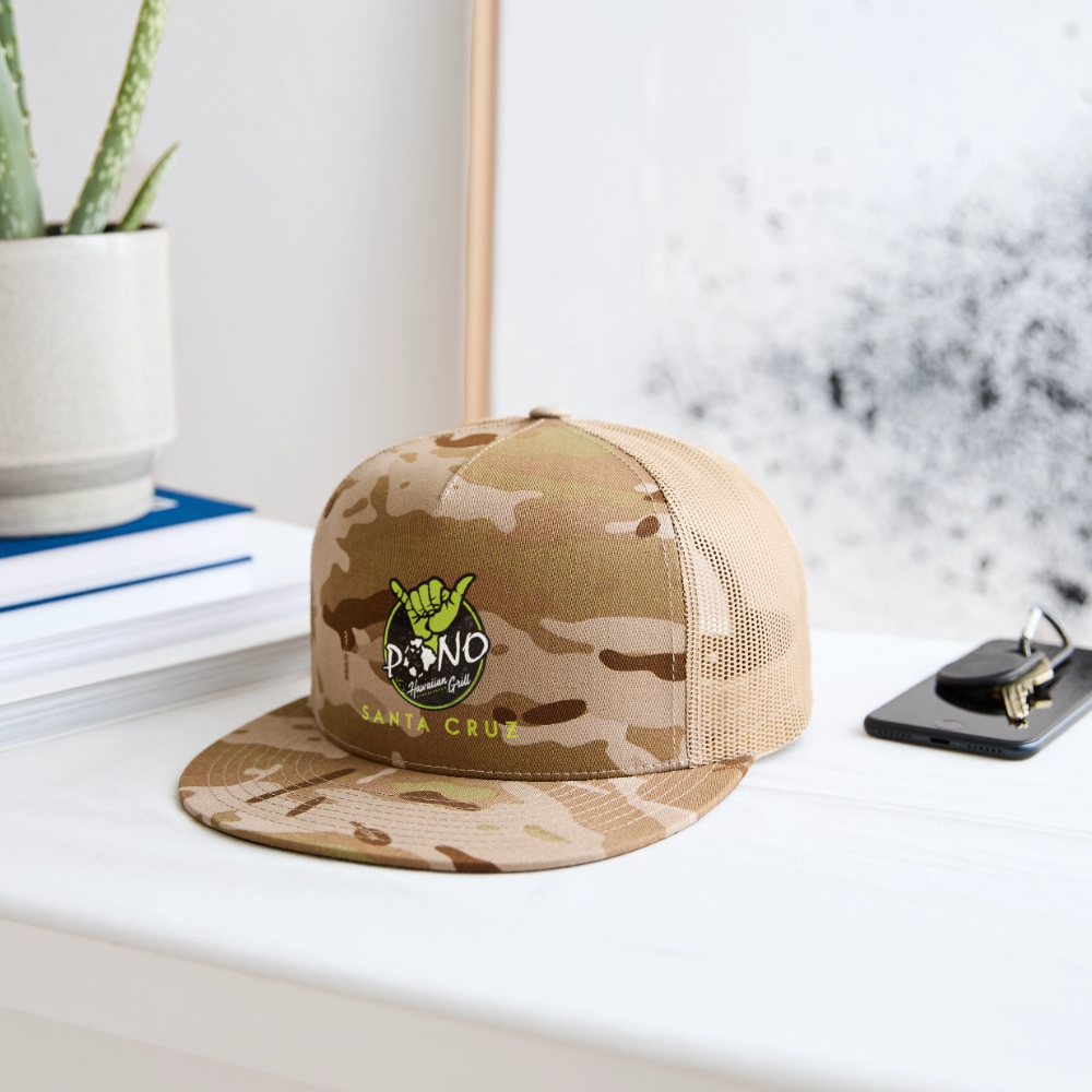 Pono Hawaiian Grill Shop Hat - MultiCam\tan
