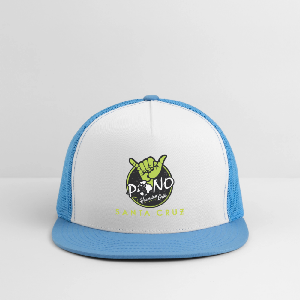 Pono Hawaiian Grill Shop Hat - white/blue