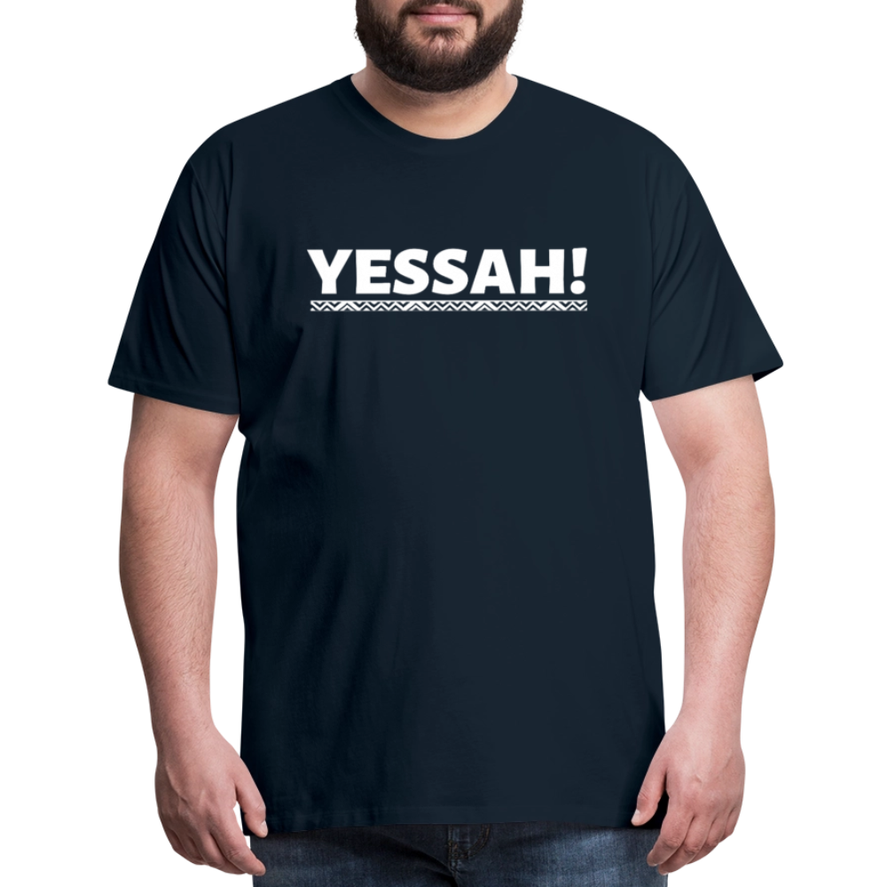 YESSAH TEE - deep navy
