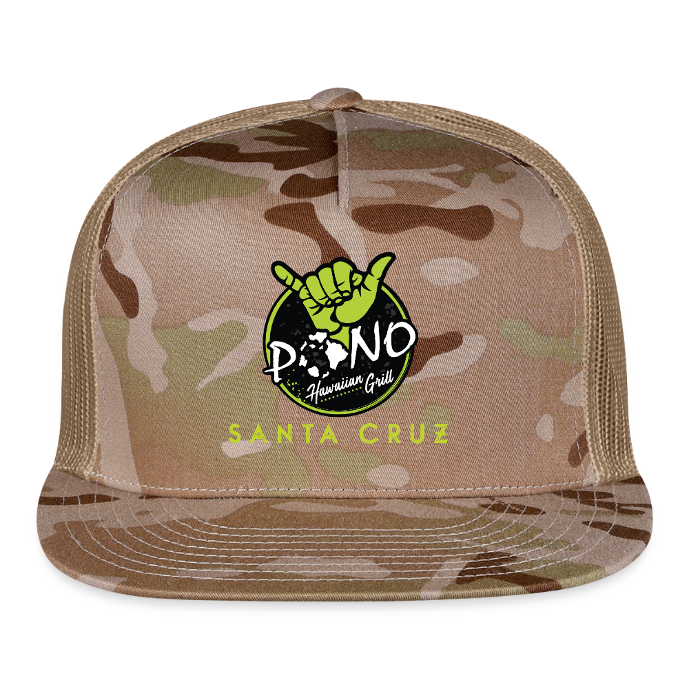 Pono Hawaiian Grill Shop Hat - MultiCam\tan