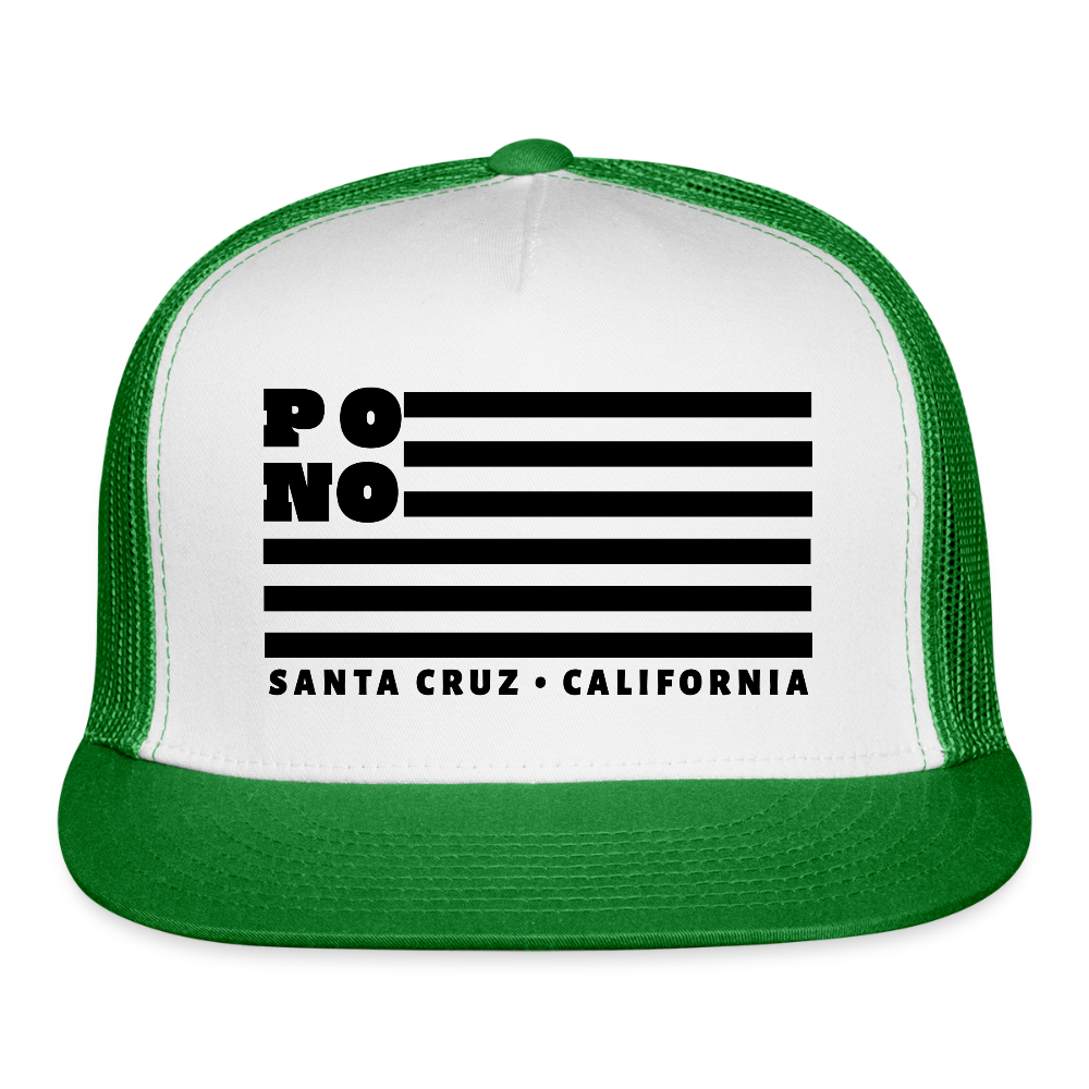PONO USA - white/kelly green