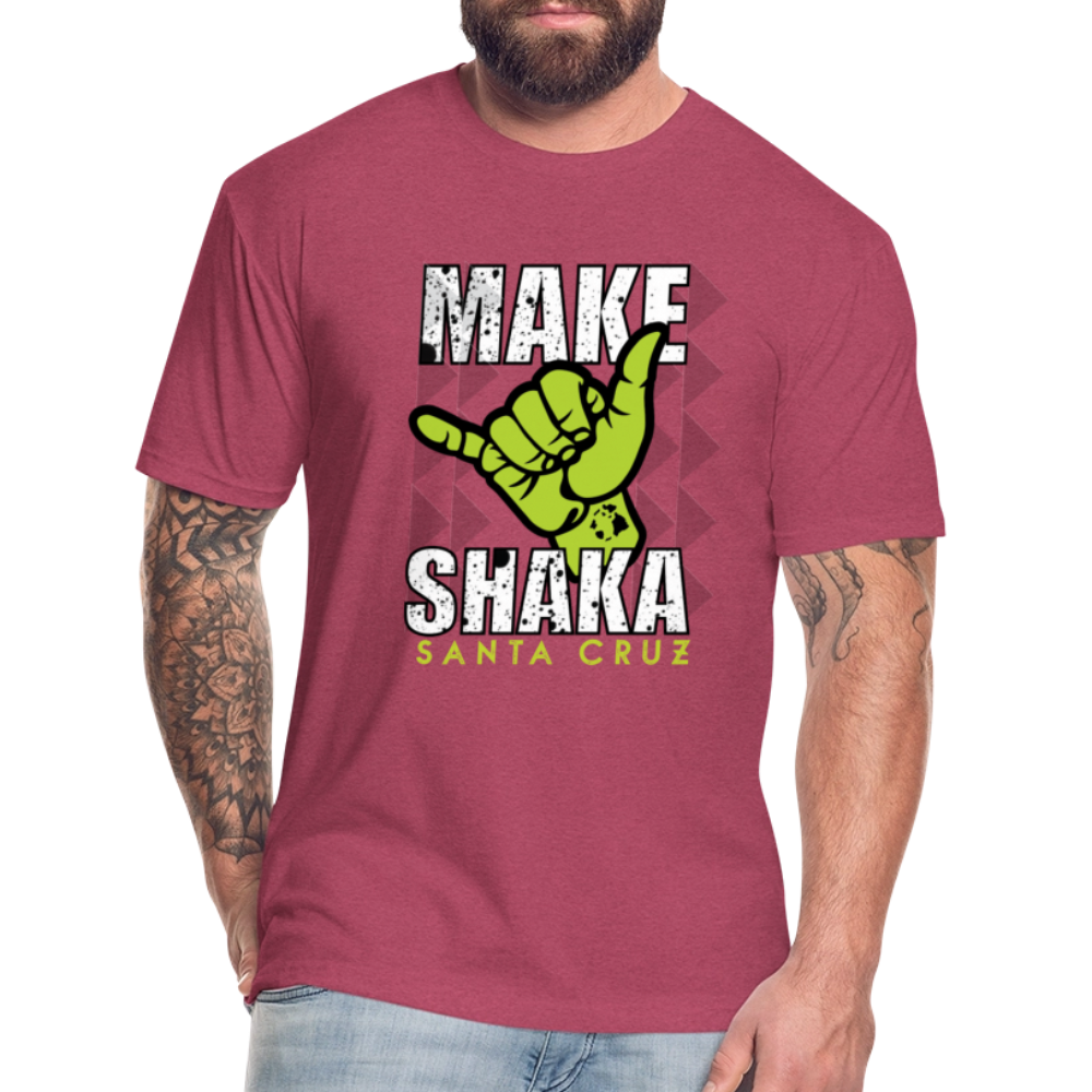 Make Shaka SC Spotted - heather burgundy