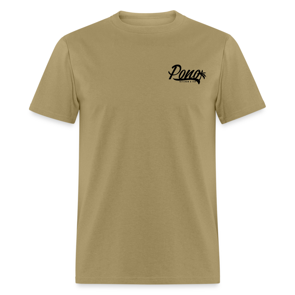 Unisex Classic Island T-Shirt - khaki