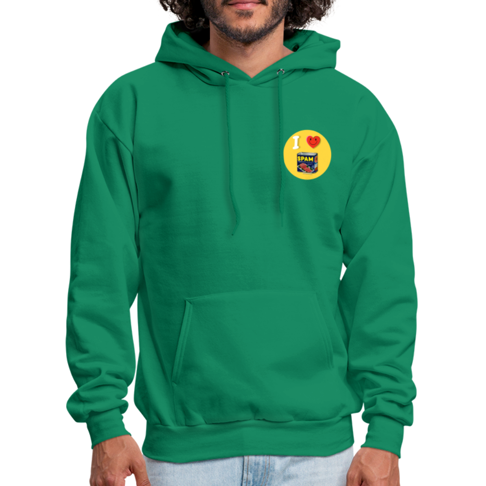 I ❤️ SPAM Hoodie - kelly green