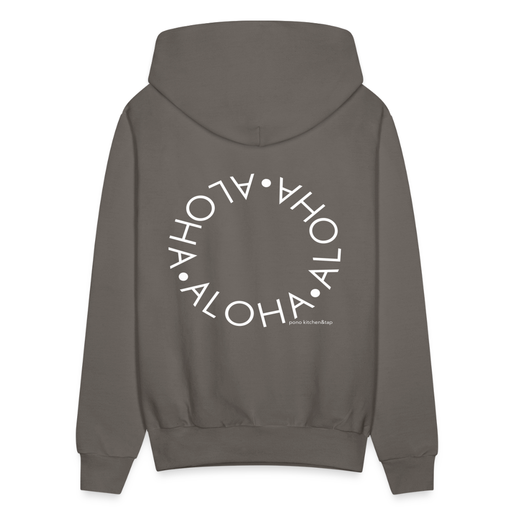 What goes around comes around Hoodie - asphalt gray