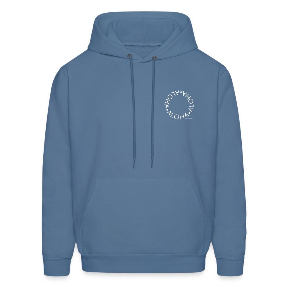 What goes around comes around Hoodie - denim blue