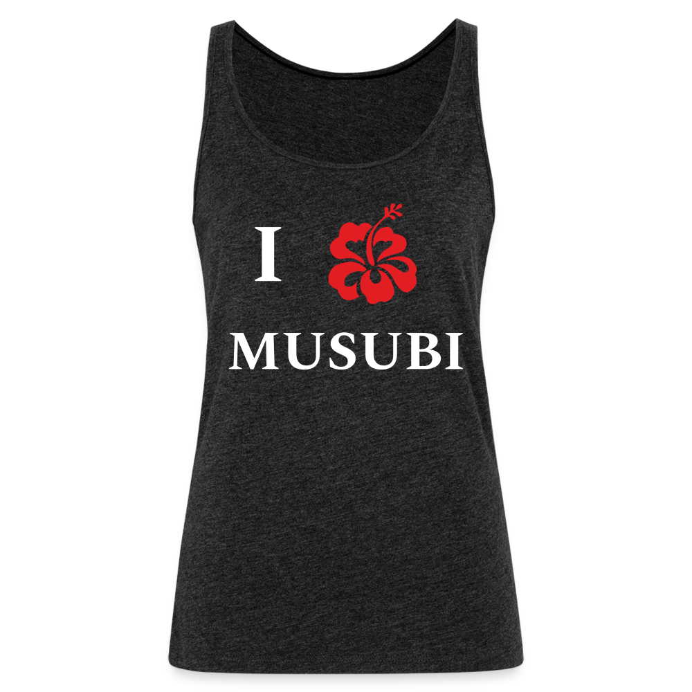 Women’s Musubi Tank Top - charcoal grey