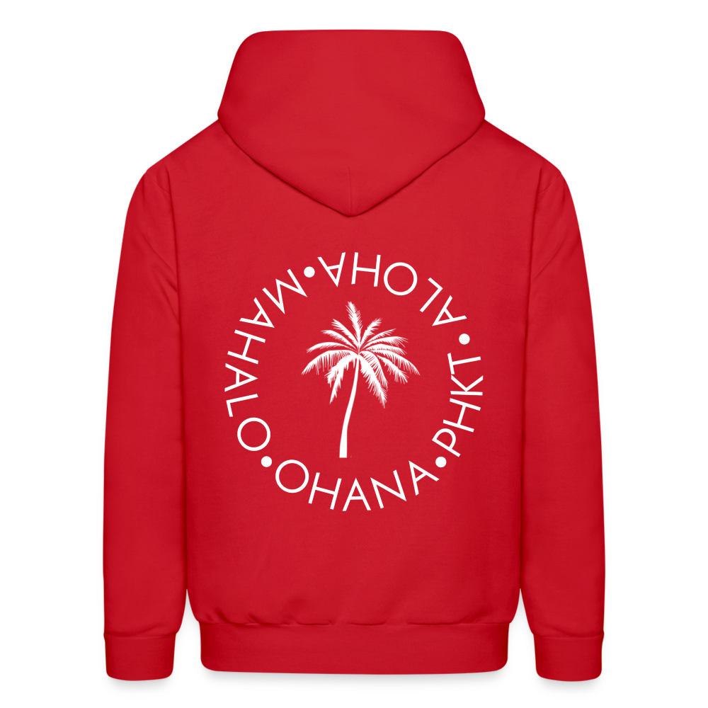 Island Vibes Hoodie - red