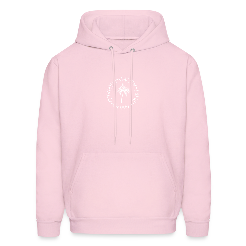 Island Vibes Hoodie - pale pink