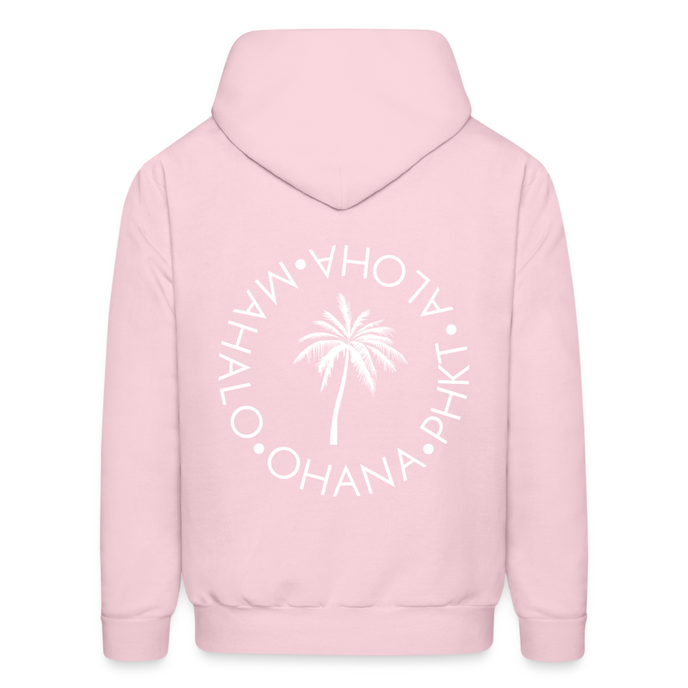 Island Vibes Hoodie - pale pink