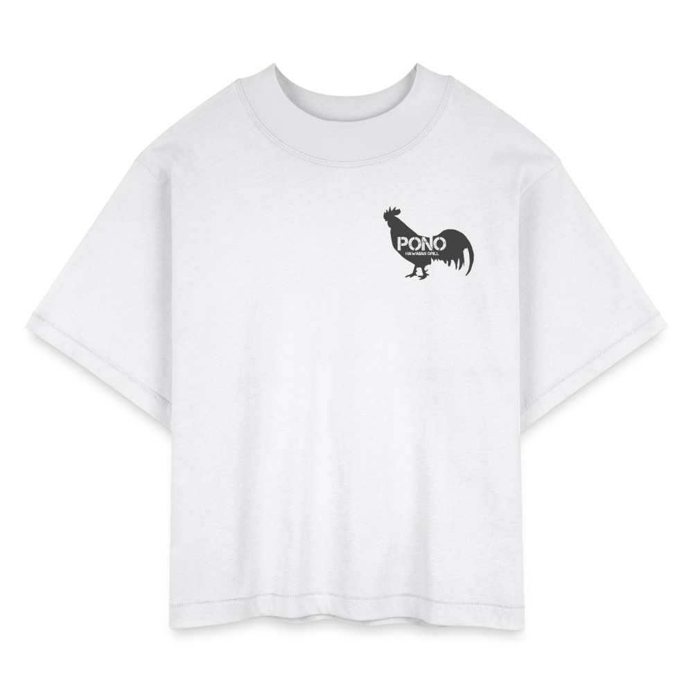 Rooster Ladies Tee - white